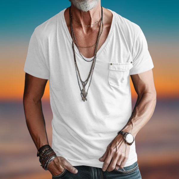 Silvano™ - Maglietta in cotone sportiva ecologica 2024