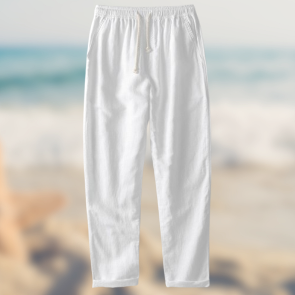 Augusto™ - Pantaloni lunghi estivi in lino eleganti