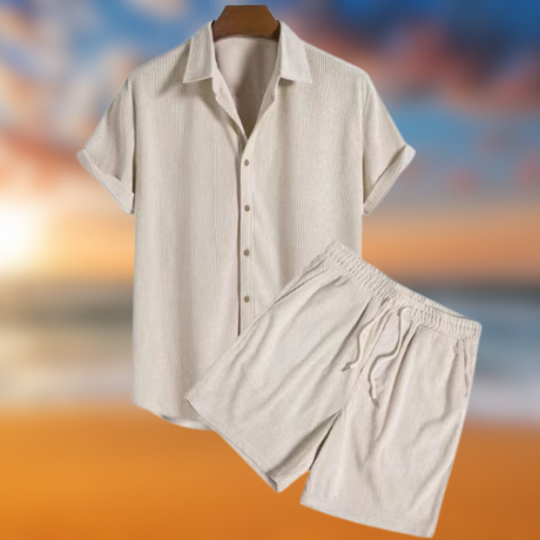 Emiliano™ - Set completo corto estivo in velluto