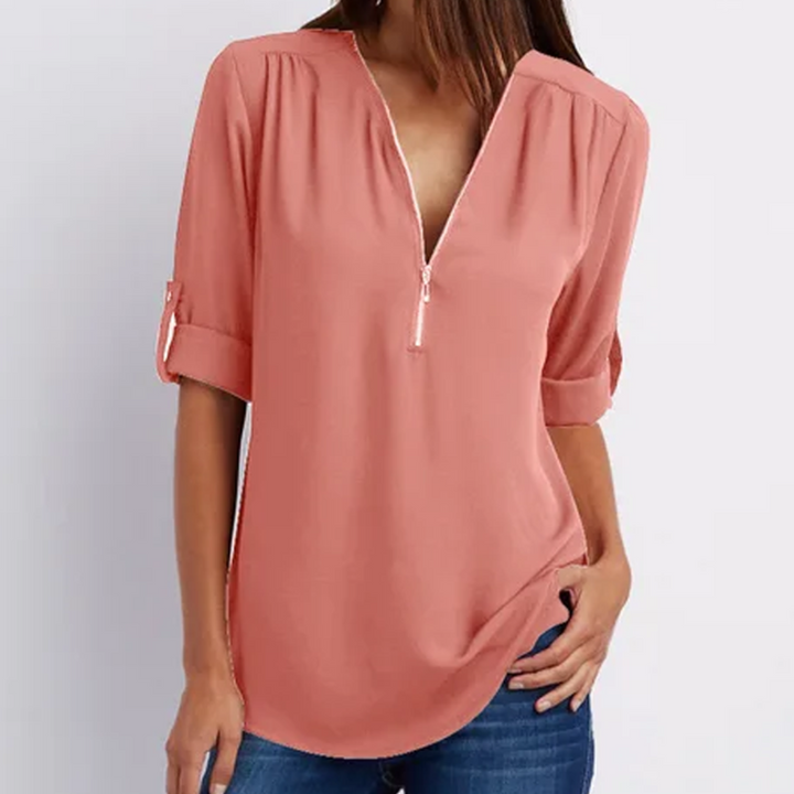 Luisa™ - Camicetta con cerniera