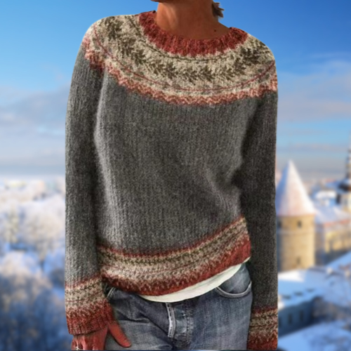 Mary™ - Maglione invernale elegante da donna