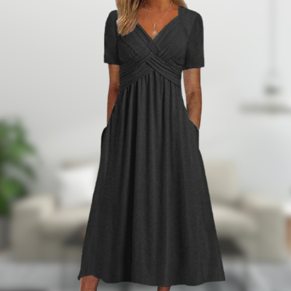 Ginevra™ - Abito elegante estivo fatto a mano