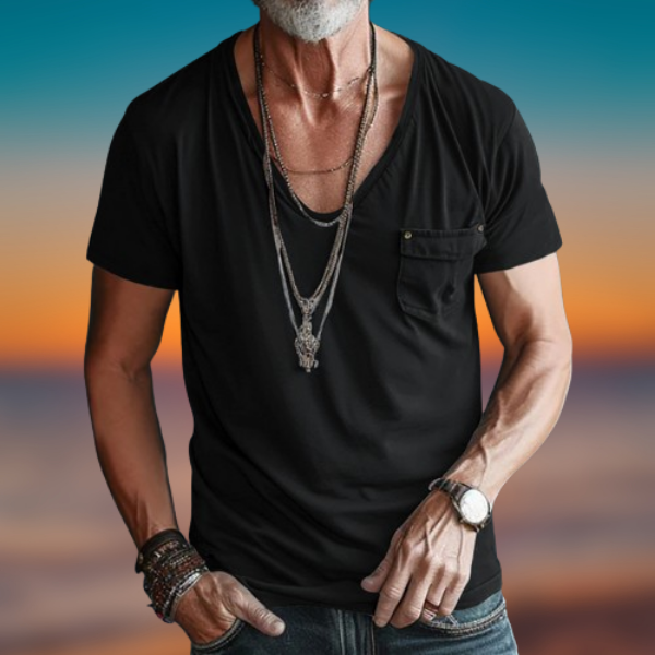 Silvano™ - Maglietta in cotone sportiva ecologica 2024