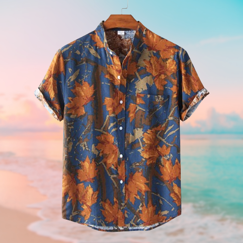 Nevio™ - Camicetta estiva vintage a maniche corte