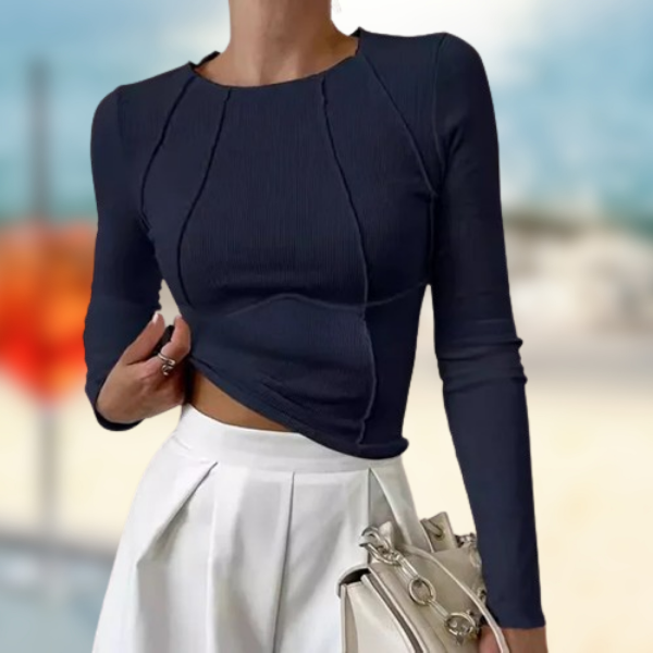 Marilena™ - Maglia top a maniche lunghe casual estiva