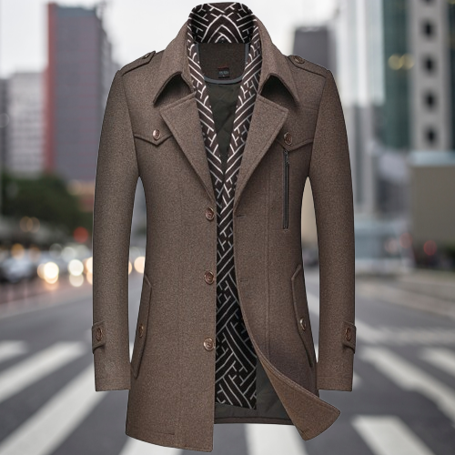 Ulisse™ | Cappotto da uomo elegante e caldo per l'inverno