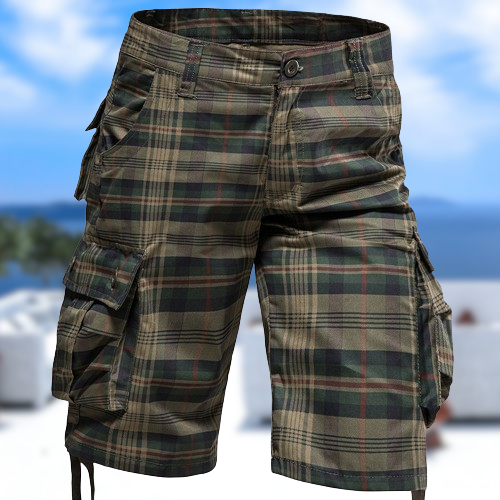 Moreno™ - Pantaloncini corti a quadri da uomo estivi eleganti