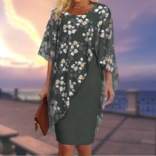 Katia™ - Abito floreale da donna estivo elegante