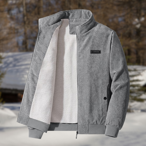 Alvise™ | Giacca invernale da uomo calda in velluto