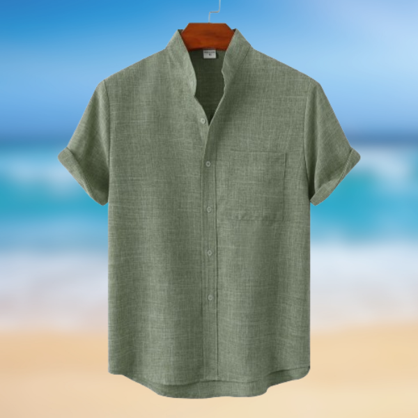 Pier™ - Camicia estiva di lusso elegante in lino