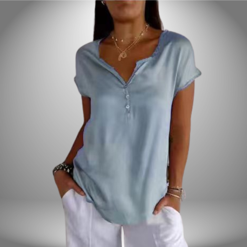 Fiora™ | T-Shirt Elegante in Materiale Premium