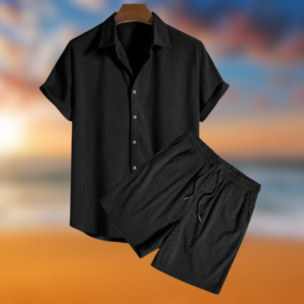 Emiliano™ - Set completo corto estivo in velluto