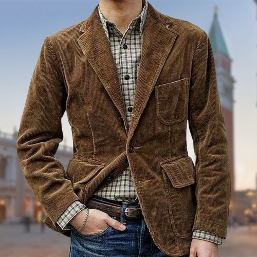 Raffaele™ | Giacca in velluto autunnale da uomo