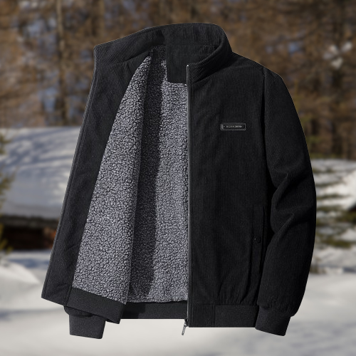 Alvise™ | Giacca invernale da uomo calda in velluto