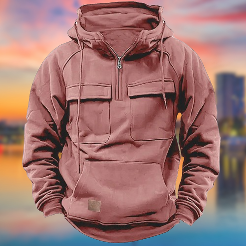 Enzo™ | Felpa con cappuccio invernale da uomo