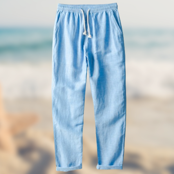 Augusto™ - Pantaloni lunghi estivi in lino eleganti