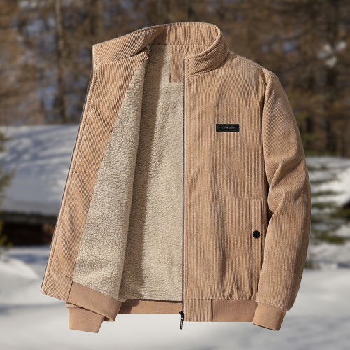 Alvise™ | Giacca invernale da uomo calda in velluto