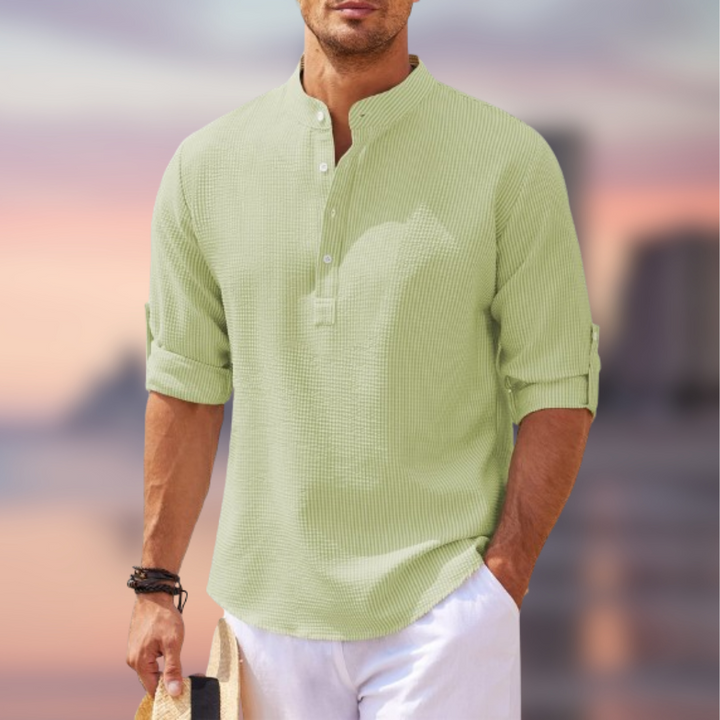Stefano™ - Camicia in lino da uomo primaverile