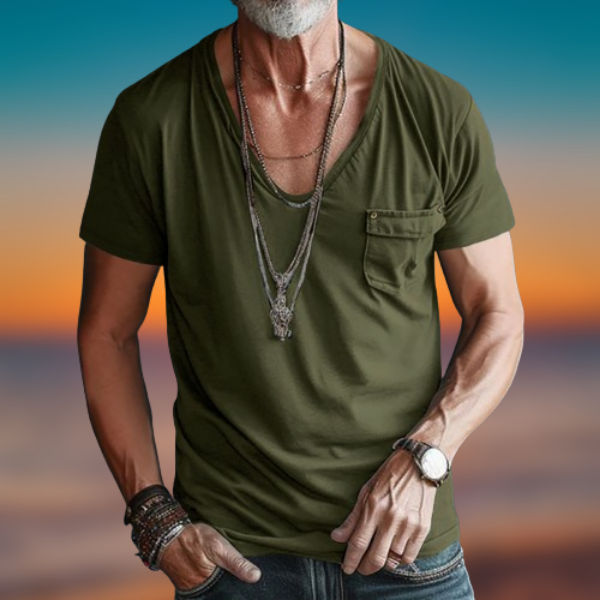 Silvano™ - Maglietta in cotone sportiva ecologica 2024