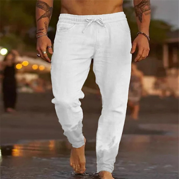 Damiano™ - Pantaloni in lino estivi eleganti