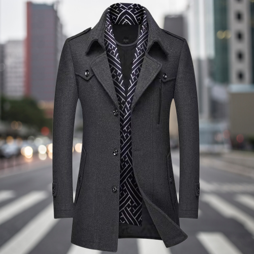 Ulisse™ | Cappotto da uomo elegante e caldo per l'inverno