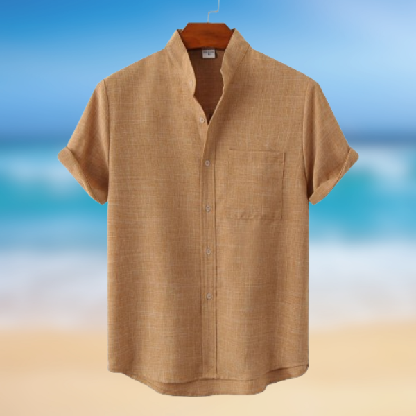 Pier™ - Camicia estiva di lusso elegante in lino