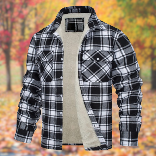 Denis™ | Giacca invernale a quadri elegante da uomo