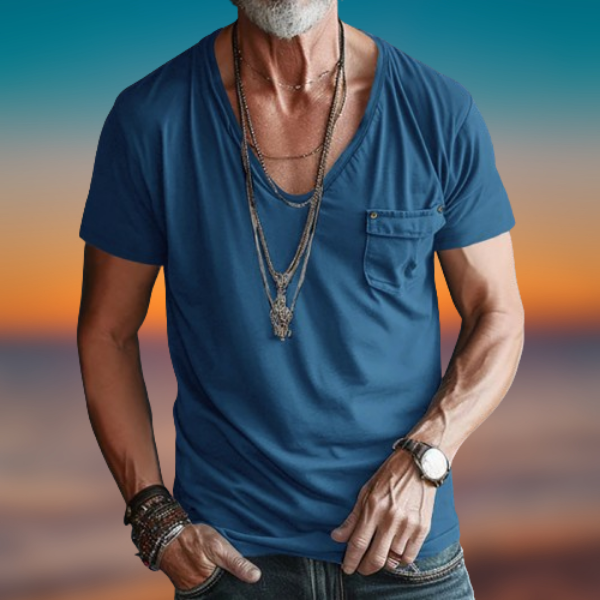 Silvano™ - Maglietta in cotone sportiva ecologica 2024