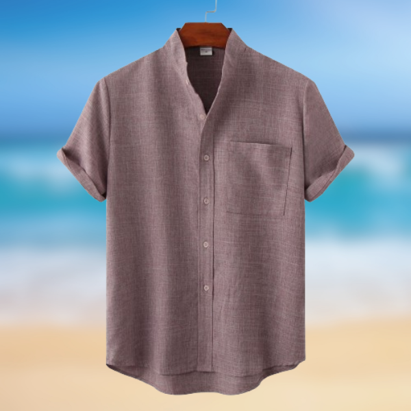 Pier™ - Camicia estiva di lusso elegante in lino