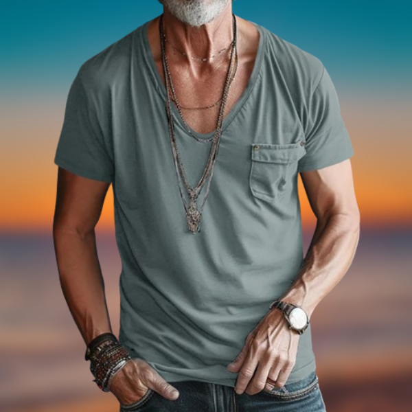 Silvano™ - Maglietta in cotone sportiva ecologica 2024