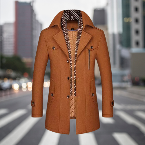 Ulisse™ | Cappotto da uomo elegante e caldo per l'inverno