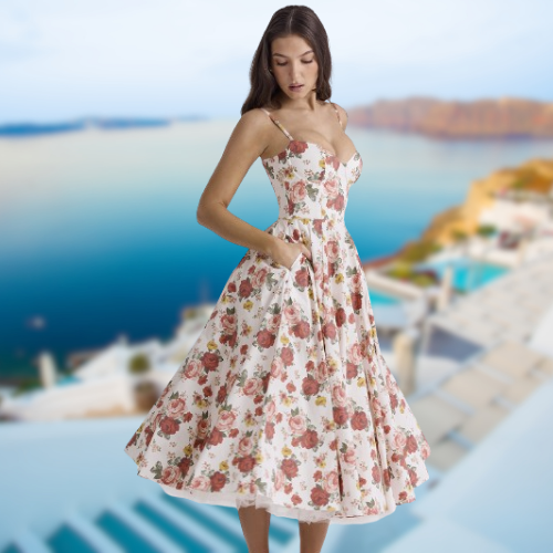 Violetta™ - Abito da donna elegante snellente alla moda