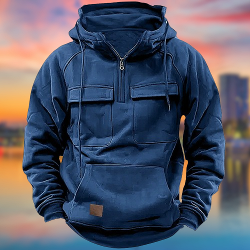 Enzo™ | Felpa con cappuccio invernale da uomo