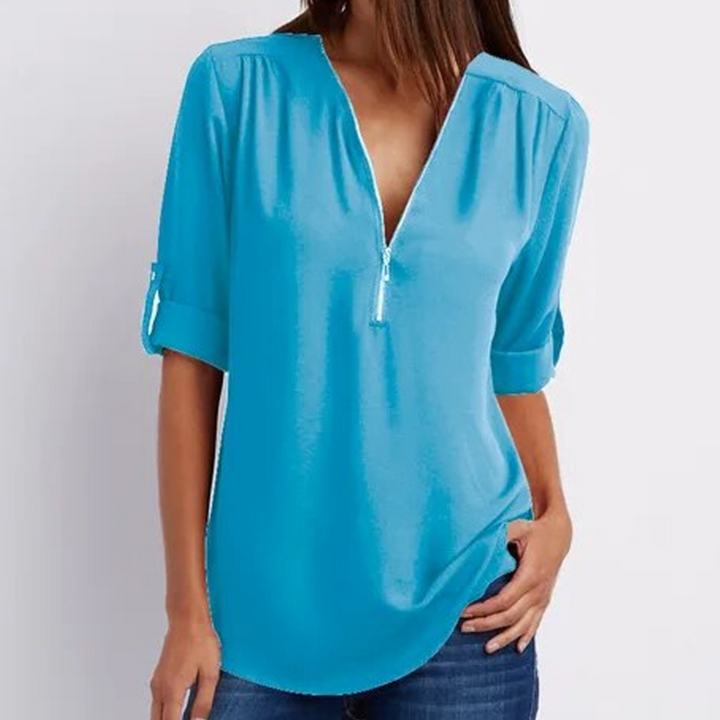 Luisa™ - Camicetta con cerniera