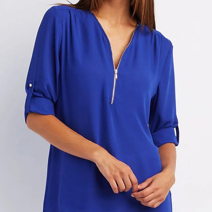 Luisa™ - Camicetta con cerniera