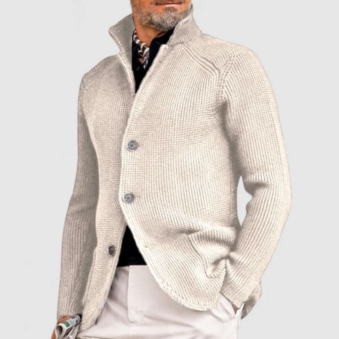 Marzio™ | Cardigan artigianale elegante per giornate fredde