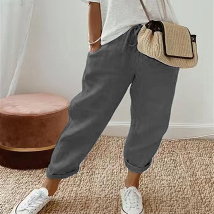 Silvia™ - Pantaloni eleganti in cotone