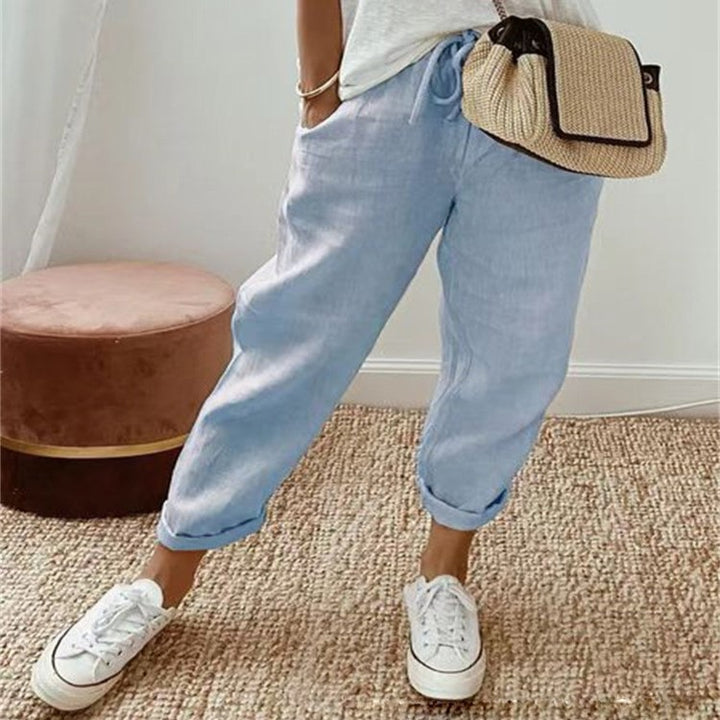 Silvia™ - Pantaloni eleganti in cotone