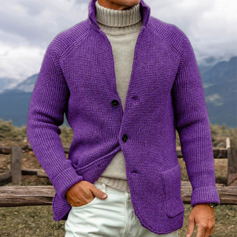 Ermete™ | Cardigan artigianale elegante per giornate fredde