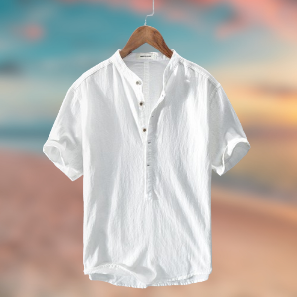 Emilio™ - Camicetta estiva elegante in lino e cotone