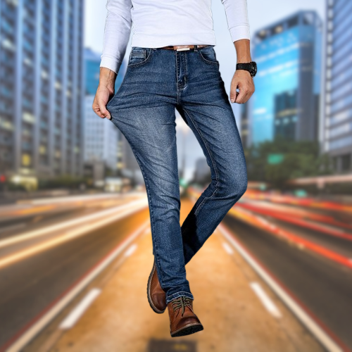 Saverio | Jeans eleganti da uomo elasticizzati