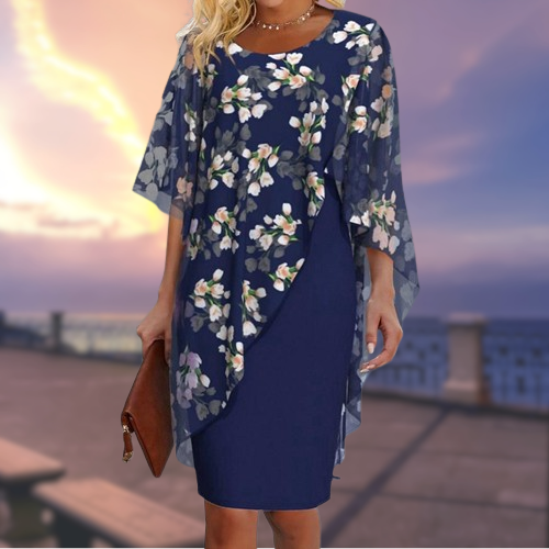 Katia™ - Abito floreale da donna estivo elegante