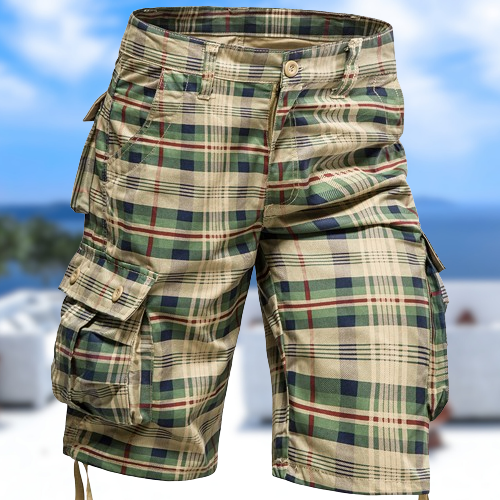 Moreno™ - Pantaloncini corti a quadri da uomo estivi eleganti