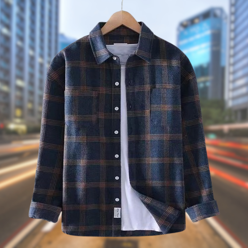 Luigi™ | Camicia a quadri invernale da uomo