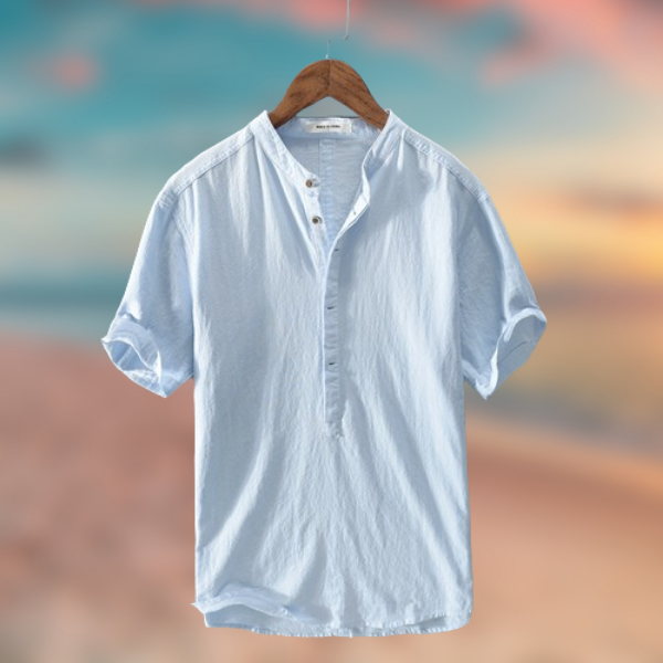 Emilio™ - Camicetta estiva elegante in lino e cotone