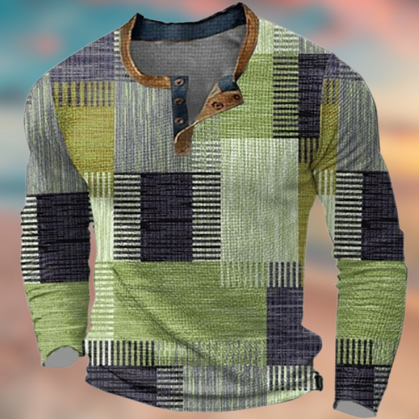 Fausto™ - Maglia vintage estiva in lino e cotone