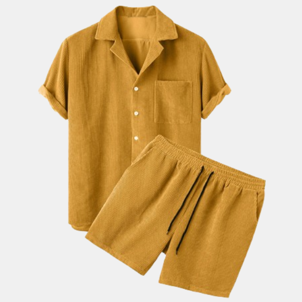 Michele™ - Set estivo 2 pezzi in velluto a coste