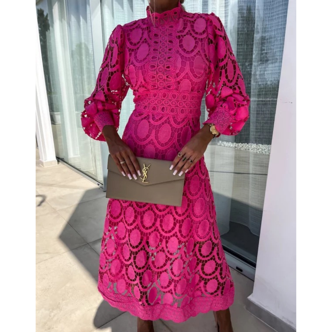 Francesca™ - Abito in pizzo elagante primaverile