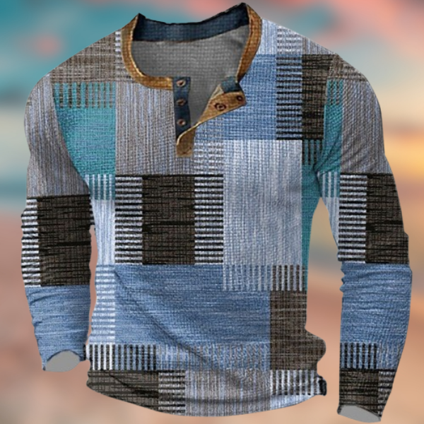 Fausto™ - Maglia vintage estiva in lino e cotone