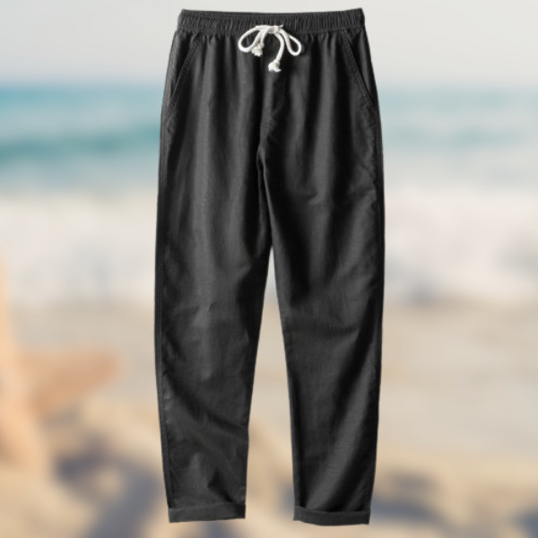 Augusto™ - Pantaloni lunghi estivi in lino eleganti